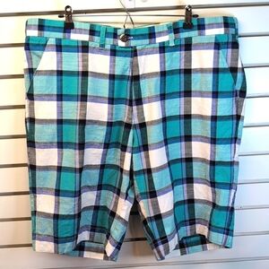 Loudmouth Bushwood Mens Plaid Cotton golf Shorts Sz 40EUC